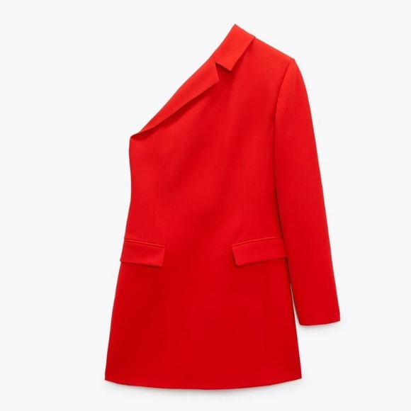 Zara Asymmetric blazer dress - Picture 8 of 12